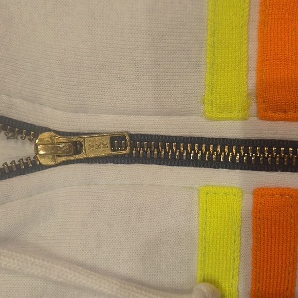 Aviator Nation Neon 5 Stripe Relaxed Zipper Hoodie - Picture 4 of 14